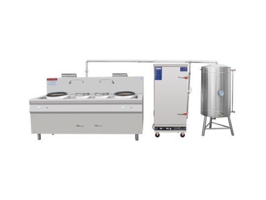 燃?xì)怆p炒雙溫蒸汽型節(jié)能灶